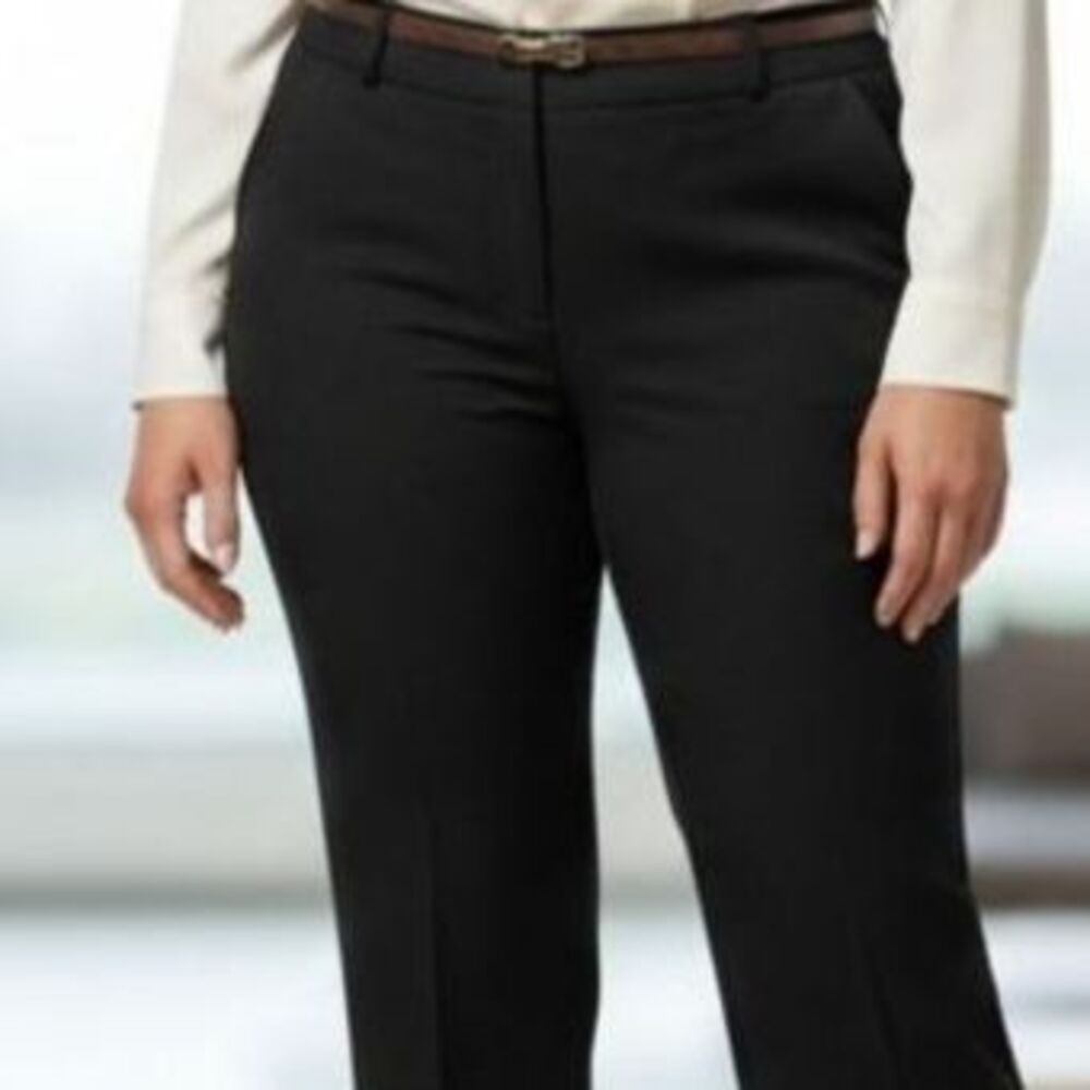 Bundle of 2 Petite Black Career Pants, Classic Chic Workwear 10P